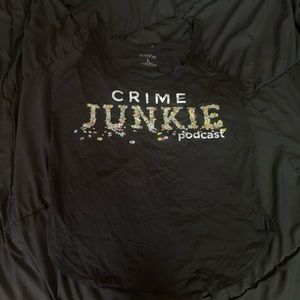 Official Crime Junkie Podcast flowy tank top